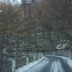 雪！　金精峠・山王峠通行注意。