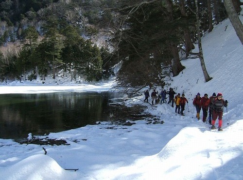 070225　雪上探検ツアー小峠