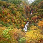 霧降滝紅葉見頃＿16年11月1日