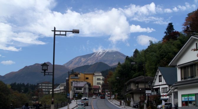 男体山・白根山、初冠雪！2016