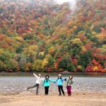 紅葉見頃の西ノ湖ツアー＆テレビに出るよ