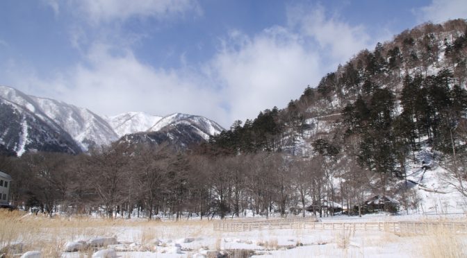 厳冬の奥日光刈込湖スノーハイク